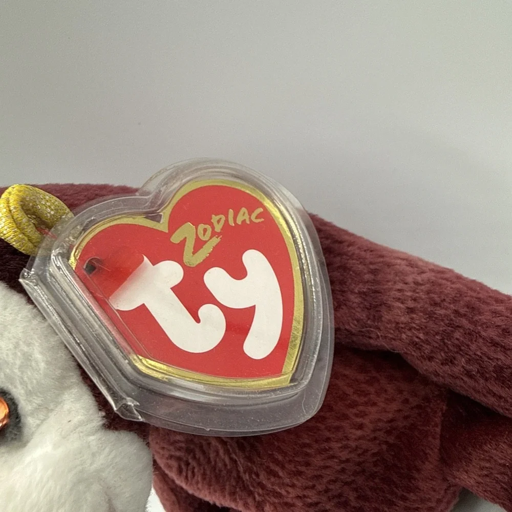 Ty Beanie Babies - Zodiac Collection - Monkey - (2000, Retired)